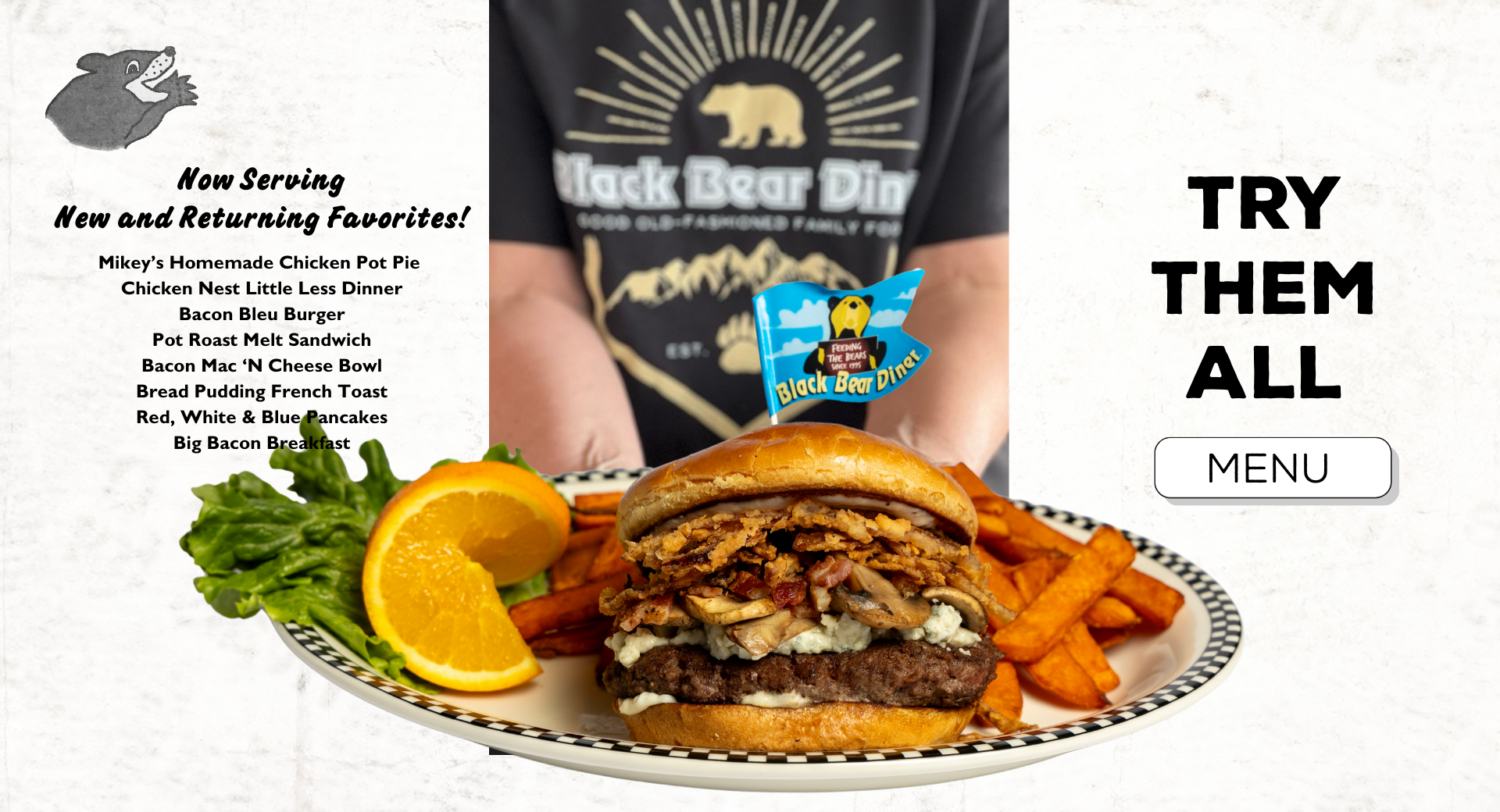 Bacon Bleu Burger New! Bacon Bleu Burger