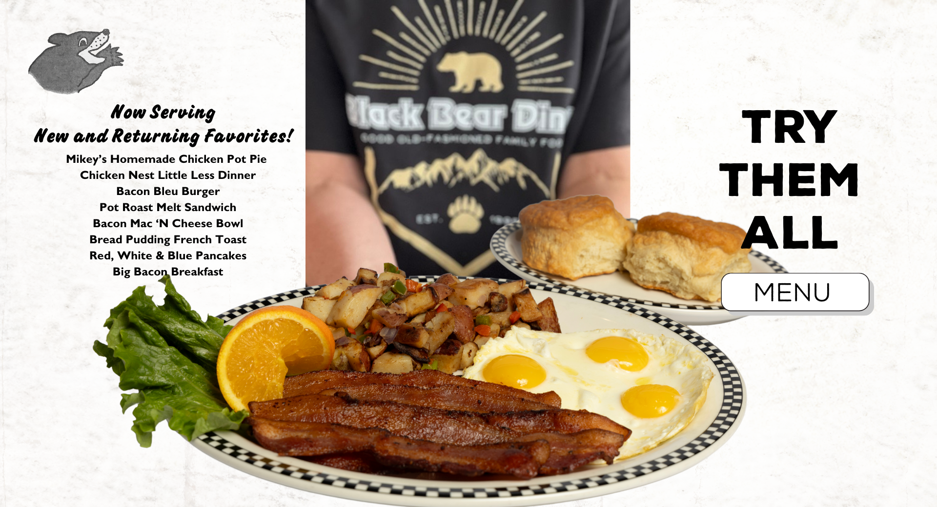Big Bacon Breakfast It's Back! Big Bacon Breakfast