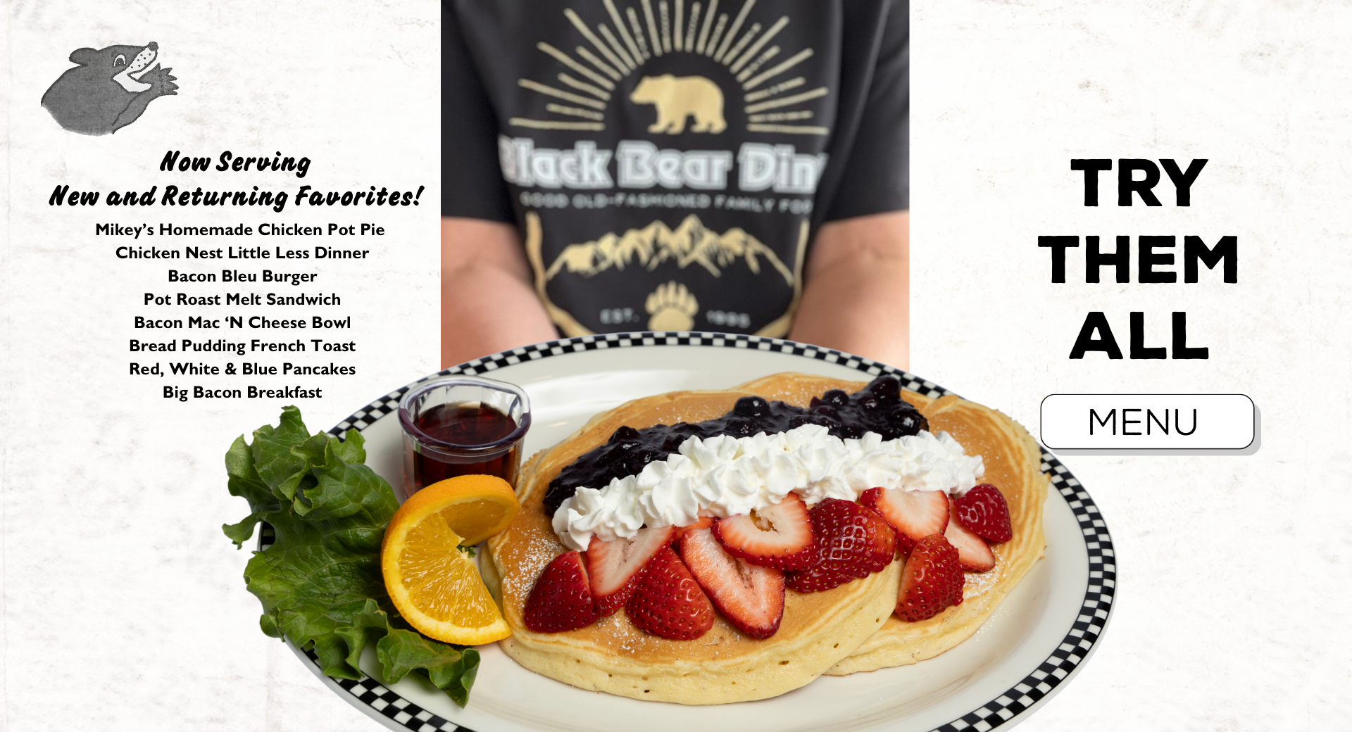 Red, White & Blue Pancakes It's Back! Red, White & Blue Pancakes