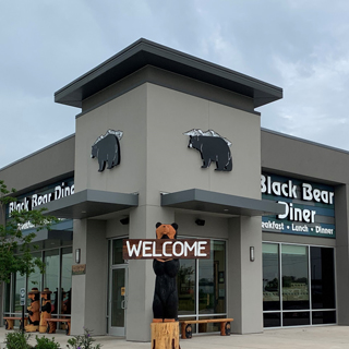 Waco Black Bear Diner location