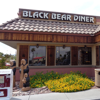 Las Vegas Tropicana Black Bear Diner location