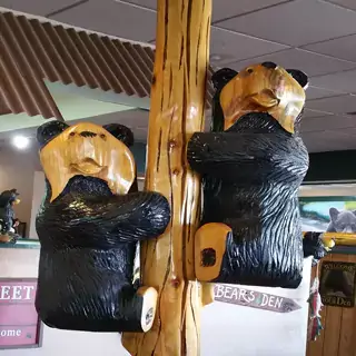 store image sign bears at our diners store