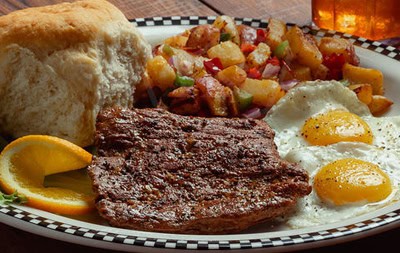 Skirt Steak & Eggs