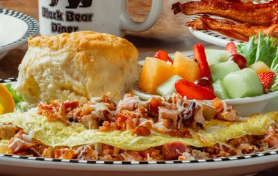 Bruce's Meatlovers Omelette