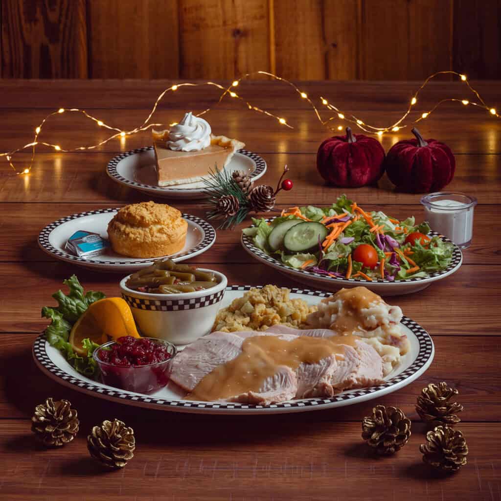 Holiday Meals with Decorations